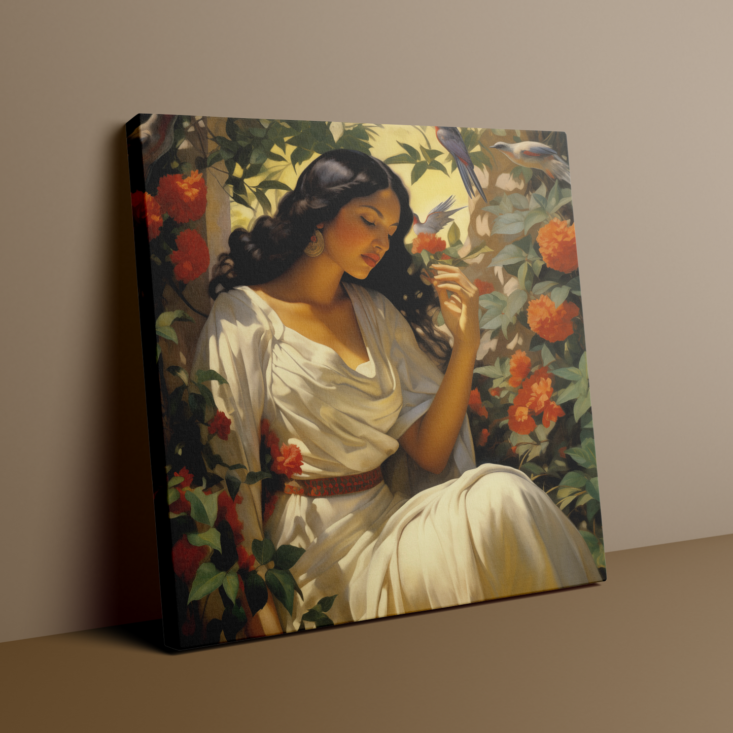 Floral Serenity | Canvas Wall Art