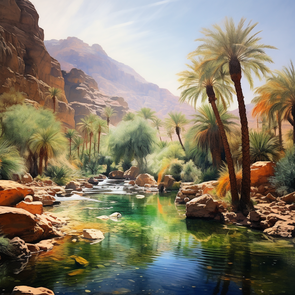 Desert Haven | Canvas Wall Art