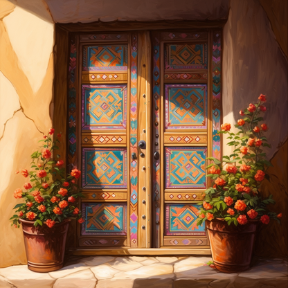 Door from Najd | Canvas Wall Art