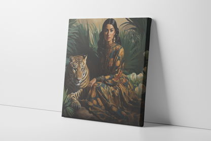 Tigar Companion | Canvas Wall Art