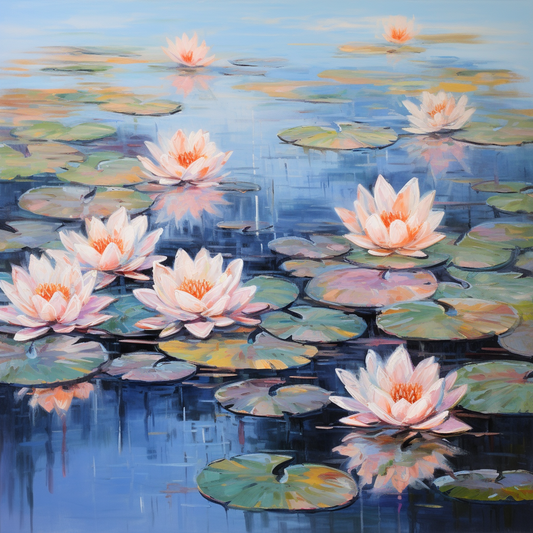 Water Lilies | Canvas Wall Art