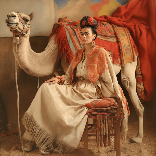 Camel Companion | Canvas Wall Art