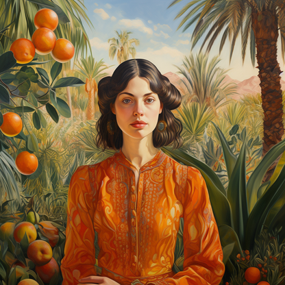 Desert Citrus | Canvas Wall Art