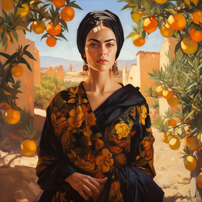 Arabian Harvest | Canvas Wall Art